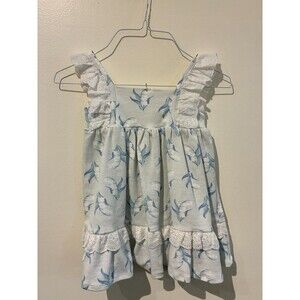 NWT Tommy Bahama Blue Floral Dress - 3T